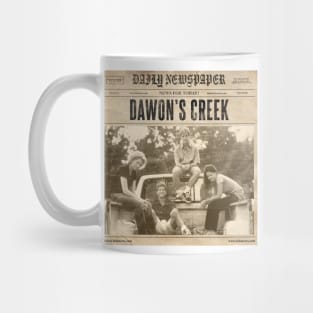 Retro Dawsons Creek Cast Mug